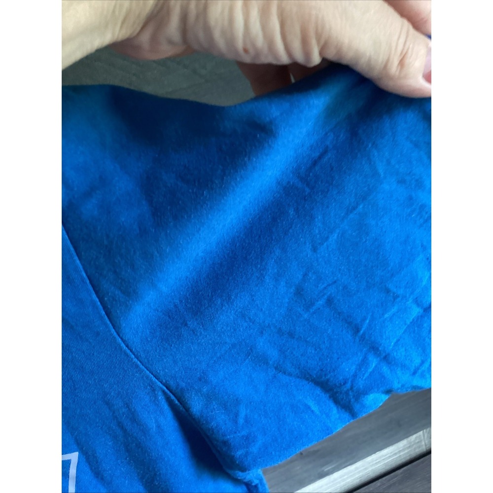 Jordan Jumpman T-shirt Boys Large Blue And Grey Preowned - Picture 5 of 8